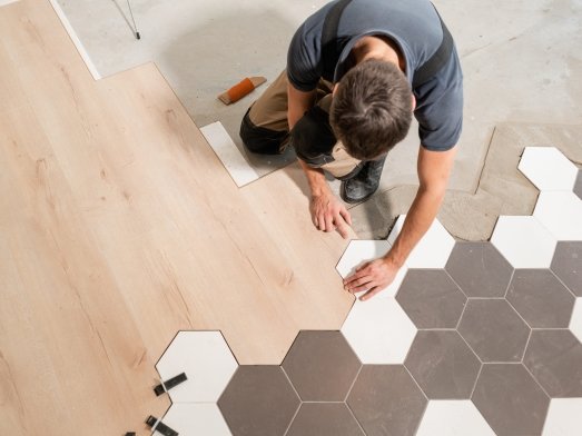 Flooring installation services in Spiceland